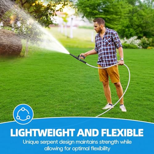 SPECILITE 100ft 304 Stainless Steel Metal Garden Hose with Independent Grip by SPECILITE - Used condition - Image 4