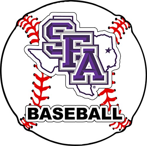 Stephen F. Austin State University 4-Inch Round Baseball Magnet Officially Licensed Collegiate Product