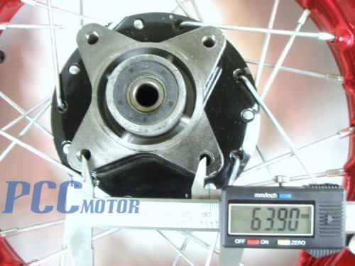 PCC MOTOR 10\" 2.5 X 10\" RED REAR RIM WHEEL SDG COOLSTER 107 125cc PIT BIKE WM10R