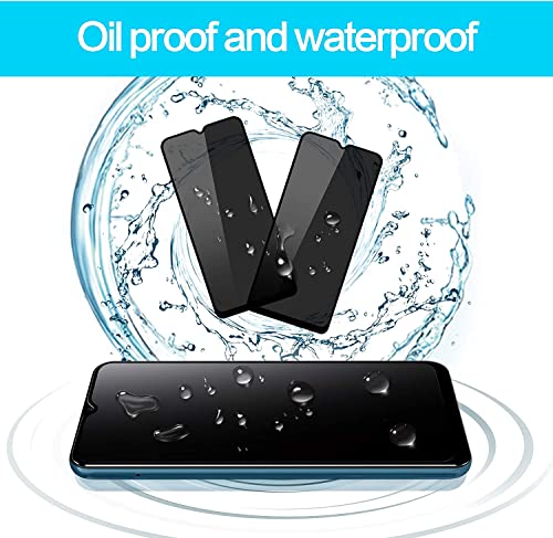 Image of Anti-Spy Privacy Tempered Glass Screen Protector Compatible For Realme C11 (Black, Pack of 1) Edge to Edge Coverage Screen Guard with Easy Installation Kit