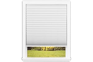 Redi Shade Cordless Pleated Light Filtering Fabric Shade - 36" - White