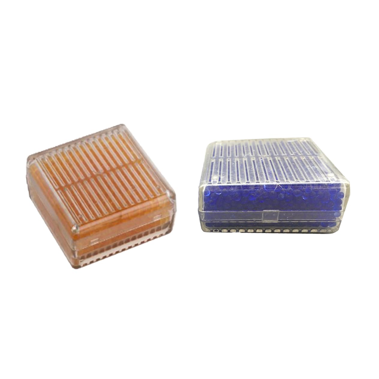 OUNONA 6piezas Caja Deshumidificadora Antihumedad Para Armarios y Ropa Absorbe Humedad y Olores Reutilizable y Azul y Naranja
