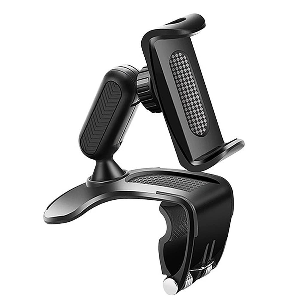 AXUEQIN-Car Dashboard Phone Holder Universal Car GPS Holder Clip Rotatable