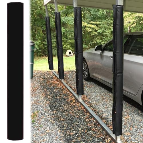 Heavy Duty Safety Pole Padding for Player Protection in Parking Garages and Playgrounds