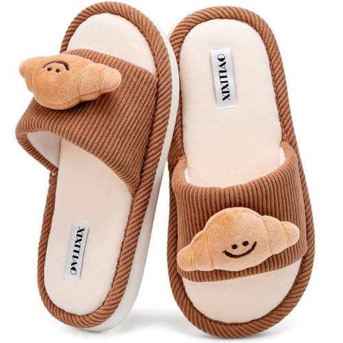 XIXITIAO Cozy Memory Foam Indoor Slippers for Women & Men