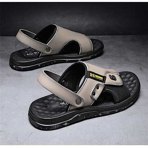 Sandals For Men's Outerwear With Thick Soles For Casual Beach Sandals And Mops3