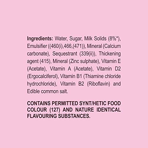 Image of HERSHEY'S Strawberry Flavored Milkshake | Enriched with Calcium | Pack of 18 (6 x 180ml)
