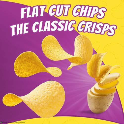 Image of Bingo Original Style Salt Sprinkled - Flat Cut Salted Potato Chips Pack For Snacks - 85 /90 Grams(weight may vary) (Pack of 2)