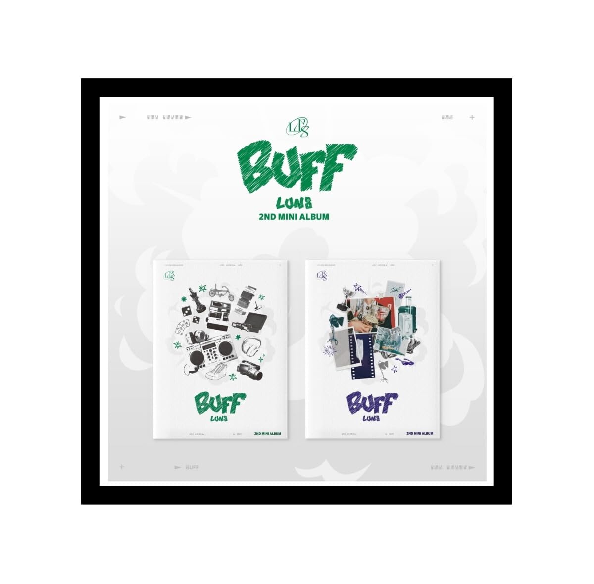 Dreamus LUN8-2nd Mini Album BUFF (Random ver.), L200002897
