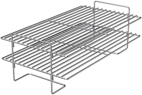 Stanbroil 17 Inch Universal Stainless Steel Smoke Shelf/Warming Cooking Rack Replacement for Traeger and Other Wood Pellet Grills/Gas Grills