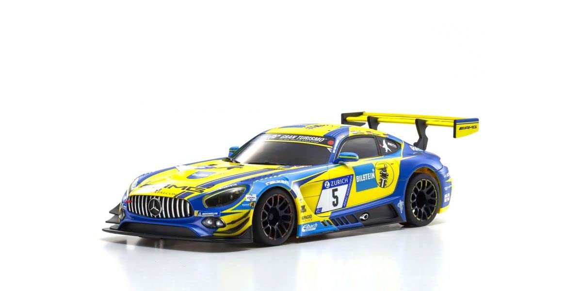 京商 ミニッツ ASC メルセデス AMG GT3 MZP241BLY Amazon | 京商 ASC MR03W-MM メルセデス AMG GT3 ブルー/イエロー
