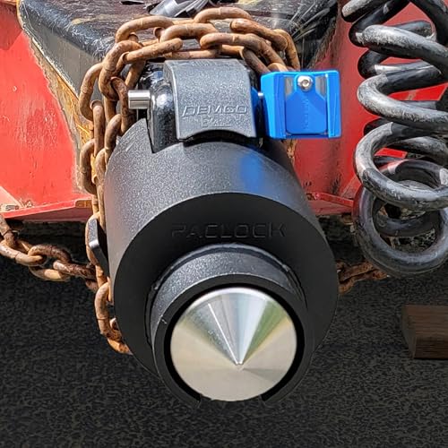 PACLOCKs 79-Series Universal Trailer Lock UCS DEM328 Pin for Demco High Performance 6-Pin Cylinder One Lock Keyed to a Number U-Pick! w/ 2 Keys Blue