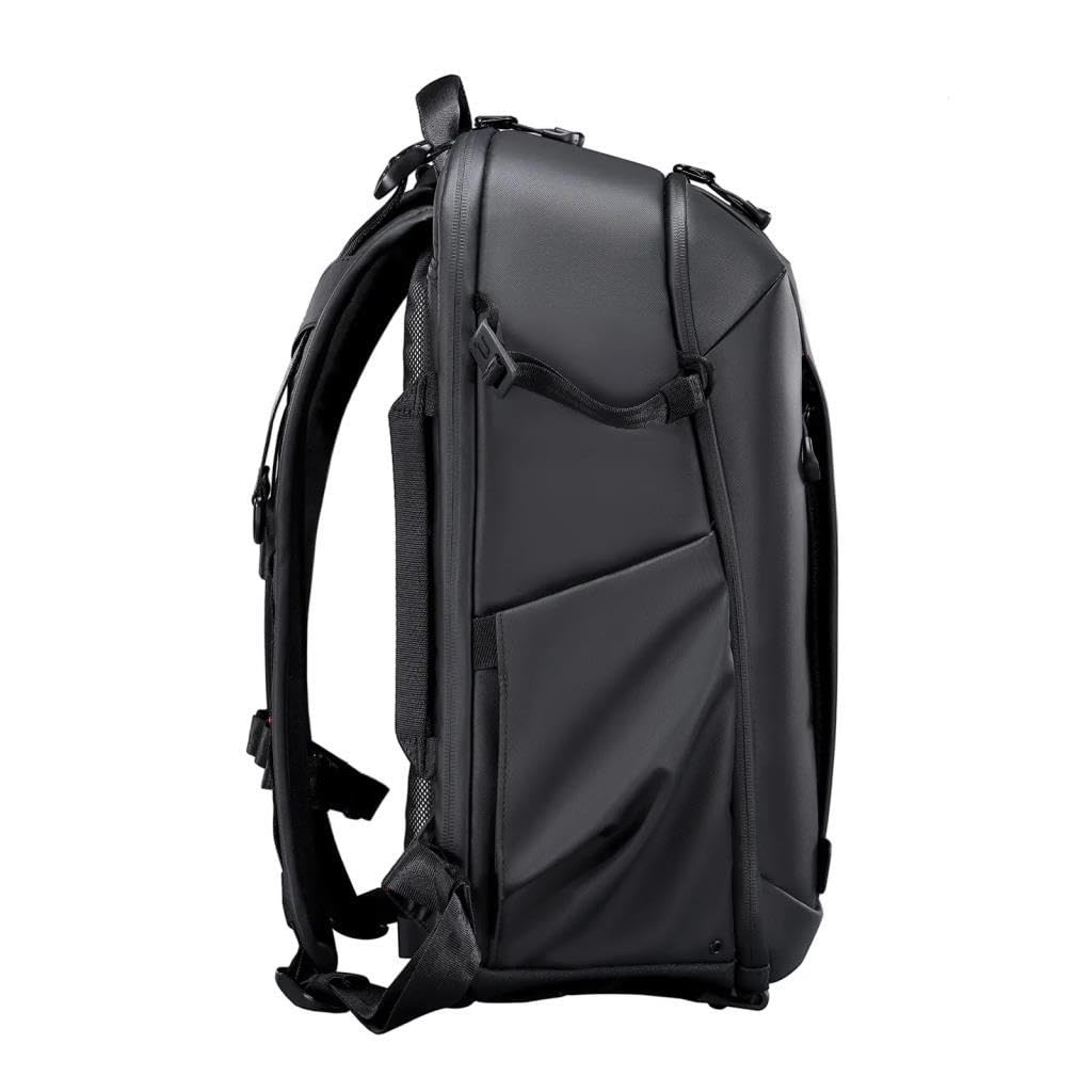 Ulanzi BP09 Zaino per fotocamera City Series 22 litri - protettivo - Vari scomparti - Compatibile con fotocamere Canon/Nikon/Sony/Fuji - Borsa da viaggio fotocamera - Nero