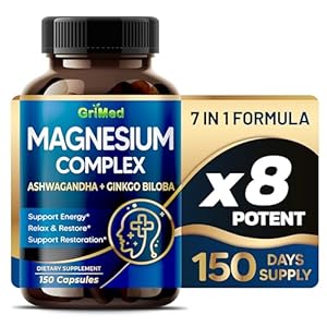 Magnesium Complex 8,600mg – x8 Power with As...