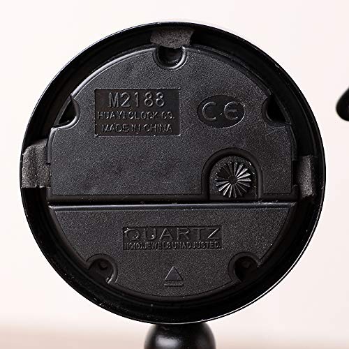 Muellery Elegant Table Desk Clock Classic Playing Cello Design Analog Clock For Your Room Office Living Room Tpca01137 #TOP5