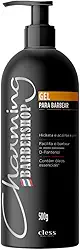 Gel de Barbear Hidratante Cless Charming Barbershop 500g - Gel Hidratante para um Barbear Confortável e Suave, Ideal para Todos os Tipos de Pele, com Fórmula que Reduz Irritações e Proporciona Hidratação