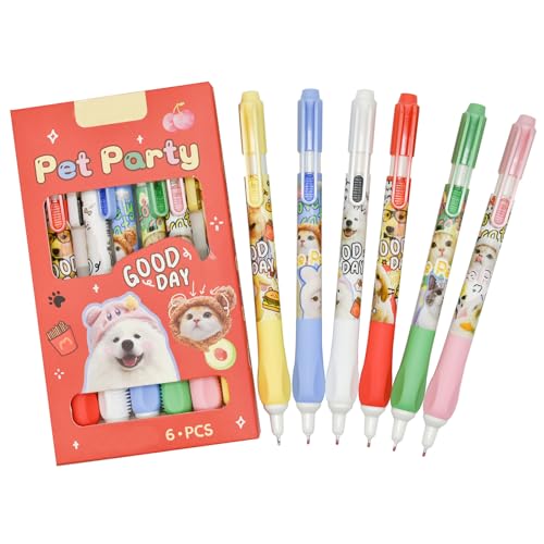 Set de 24 bolígrafos retractiles Maydahui con tinta negra