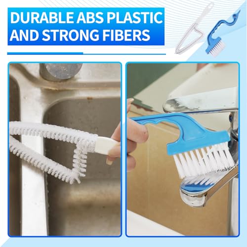 Image of Window Track Cleaner, 13-Piece Sill and Crevice Cleaning Brush Kit