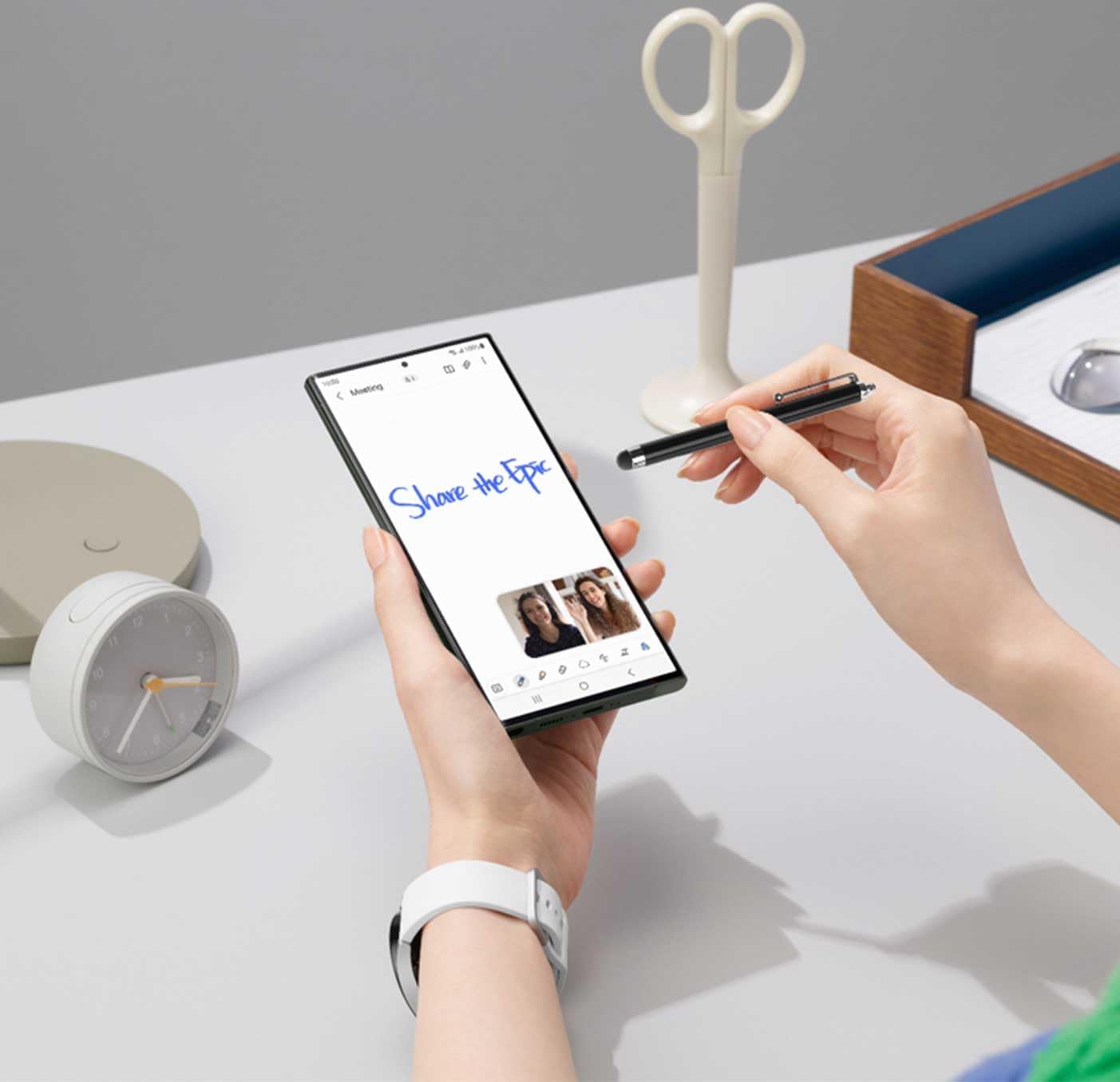 قلم ستايلس لشاشات اللمس – عبوة 10 قطع – متوافق مع...