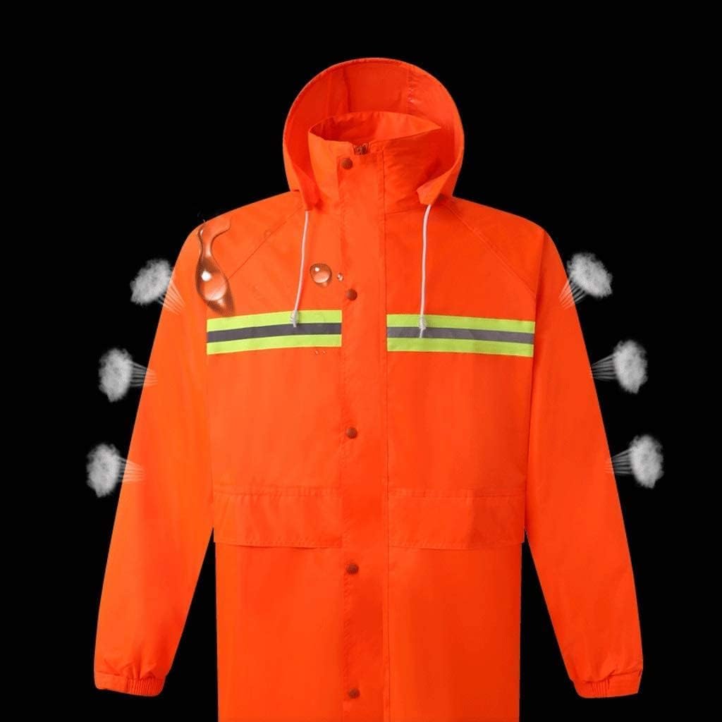 Warnweste Modische reflektierende Weste, regendicht, atmungsaktiv, reflektierender Anzug, wasserdichte reflektierende Jacke, Warnweste mit hoher Sichtbarkeit Atmungsaktiv