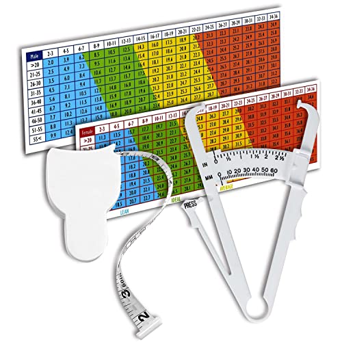 CZ Store®-Adipomètre|Ruban mesure inclus|✮✮100% GARANTIE A VIE✮✮Pince mesure graisse...