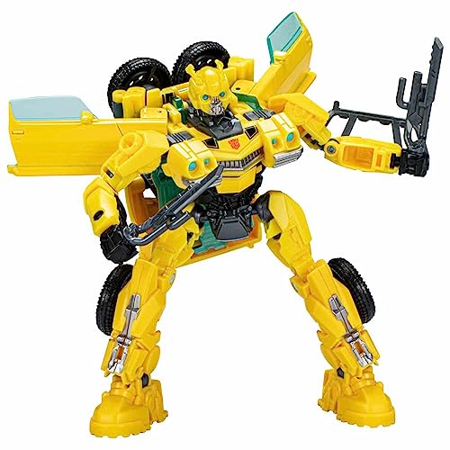 Transformers: Rise of The Beasts, Figurine Convertible Bumblebee Classe Deluxe de 12,5 cm, à partir de 6 Ans