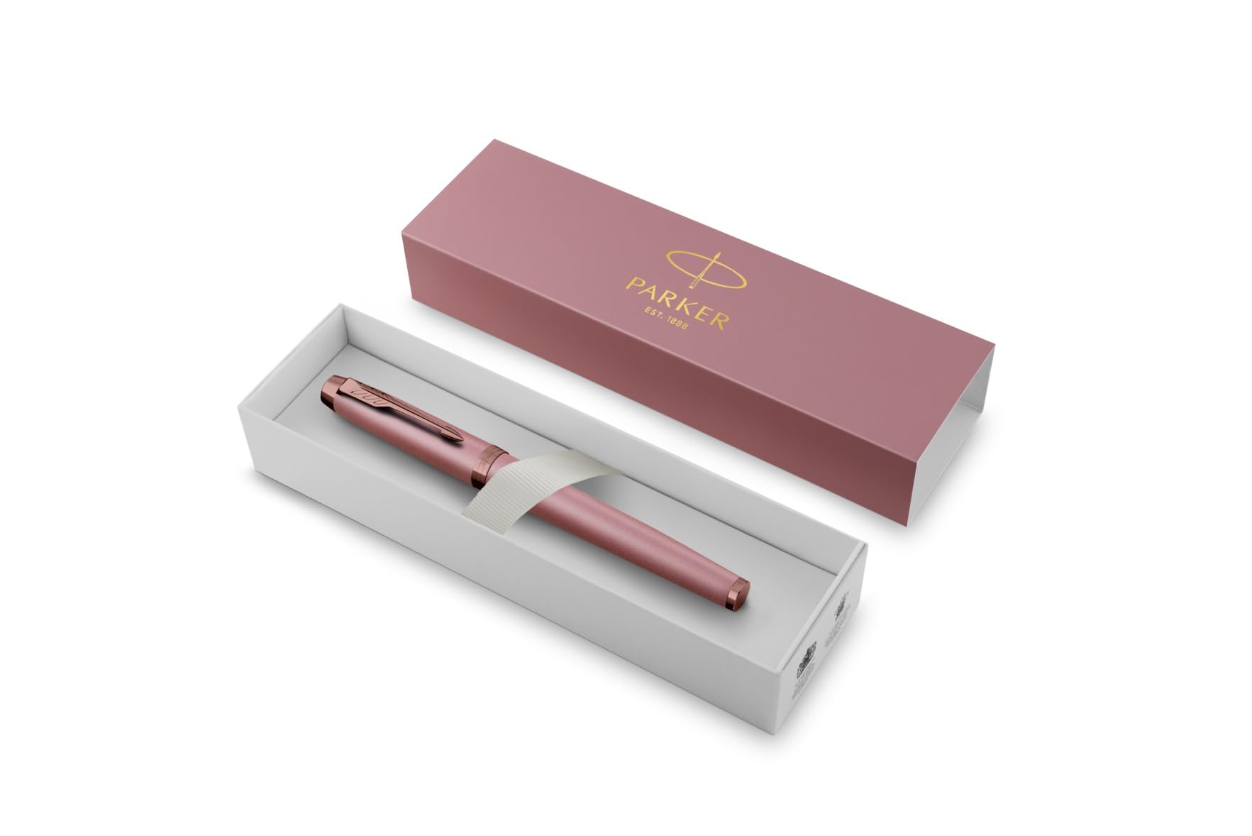 PARKER IM Tintenroller „The Finishing Touch Collection“ mit persönlicher Gravur – personalisiertes Schreibgerät als stilvolles Geschenk (Mauve)