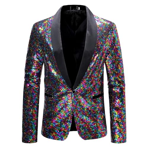 Costume mariage homme paillettes et veste de dîner chic pour soirée