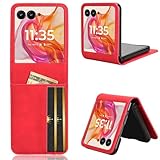 La coque Motorola Razr 50 Ultra est fabriquée en haute -cuir de qualité et matériaux PC. Contenu de l'emballage : sauf téléphone, 1 coque pour téléphone Motorola Razr 50 Ultra.
