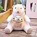 KCGNBQING Serie Madre-Hijo Canguro Panda Pájaro Oso Polar Hedgehog Pangolin Peluche Toys Relleno Lindo Muñeca Animal para niños Regalos de los niños 25 cm B Lindo Juguete de Peluche