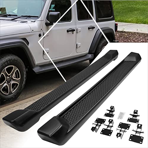 Barras laterales de plástico 6 pulg para Jeep Wrangler JL miniatura 1