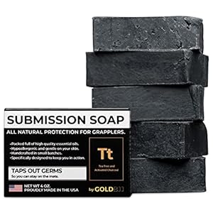 Premiumteatreeoilsoapusamadebarsoapforbjjjiujitsuwrestlingandgrappling5packof4ouncesoapbarsactivatedcharcoal Urban Country Home Decor Premium tea tree oil soap usa made bar soap for bjj jiu jitsu wrestling and grappling 5 pack of 4 ounce soap bars activated charcoal urban country home decor