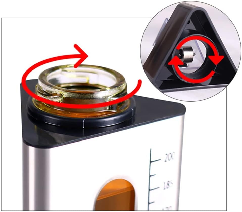 Oil Bottle Sealed Sauce Vinegar Seasoning Pot Jar Practical Condiments Storage Kitchen Tool