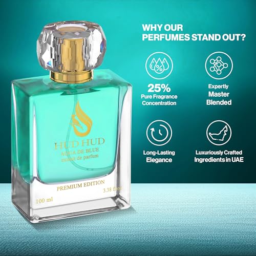 Image of Perfume Aqua De Blue 100ml Long-Lasting EDP Fresh Premium Fragrance