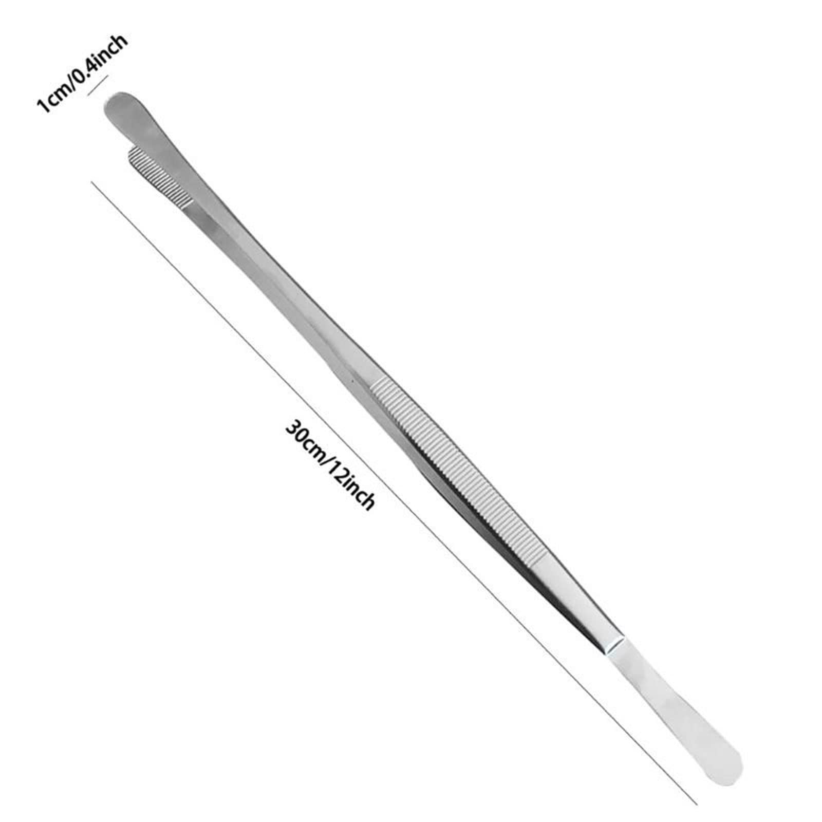 Pinzas de Cocina para Servir ensaladas, Herramienta de Cocina de Acero Inoxidable Resistente al Calor, Pinzas para Alimentos, Pinzas para Barbacoa, Accesorios para Asar