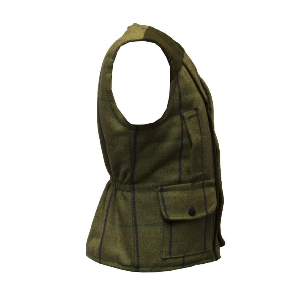 Walker & Hawkes - Gilet sans Manches - pour Enfant/bébé - ajusté - Tweed/Laine