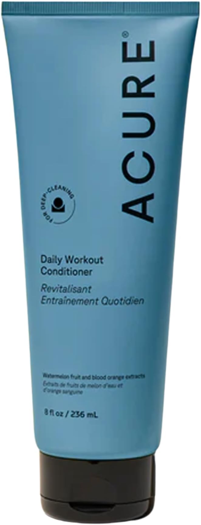 Acure Daily Workout Watermelon Conditioner - Lightweight Hydrating & Moisturizing Conditioner for Women & Men w/ Oily, Damaged Hair, Deep Moisture, Vegan, Paraben Free, Sulfate Free - 8 fl oz