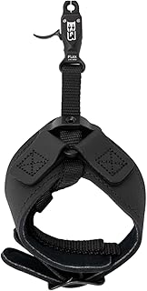 B3 Archery Rival Flex Double-Caliper Aluminum Bow Release Aid | Curved Trigger Design & Anodized Jaws | Archery Gear