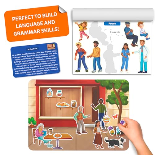 Image of Skillmatics Activity Kit - Creative Storytelling & Skill Building with 150+ Reusable Stickers, Educational, Mess-Free Fun, Preschool & Kindergarten Toy, Gifts for Kids Ages 3, 4, 5, 6, 7