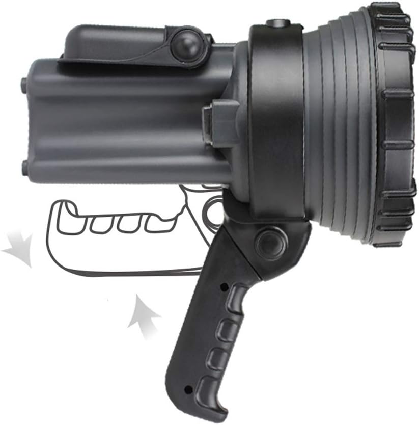Glare searchlight Rechargeable Super Bright Portable Light Rescue Long-Range searchlight Flashlight