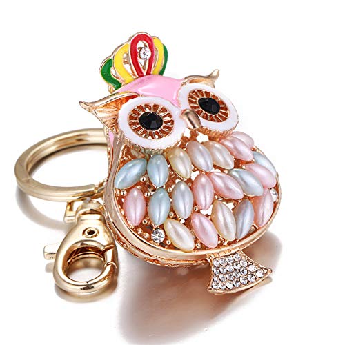 Preisvergleich Produktbild GMTEXTILES Mode Eule Tasche Schlüsselbund