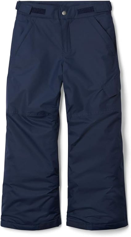 Pantalones De Nieve Columbia Ice Slope II Para Niños - Impermeables, Aislados, Con Sistema Outgrown Ajustable