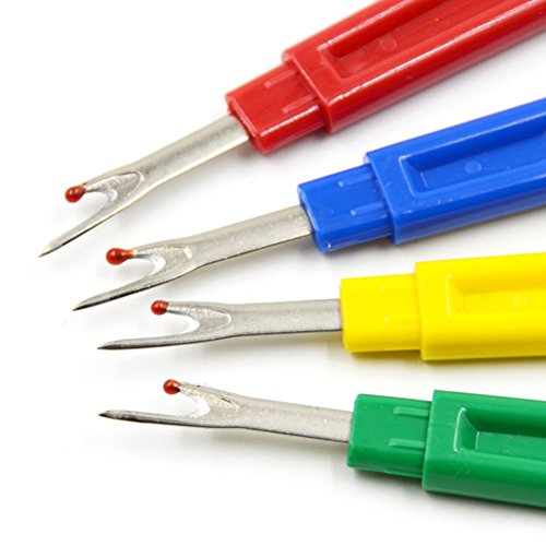 16 Pieces Big Colorful Seam Ripper Handy Stitch Ripper Sewing Tools for Opening Seams and Hems by DINGJIN - Thumbnail 5