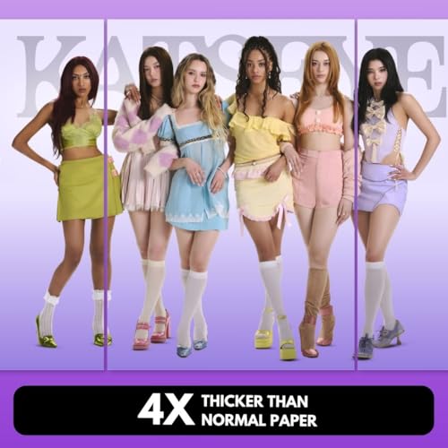 Image of Funk You Store Katseye Posters Split Design | Katseye Poster 3 A3 Sized Car Posters for Wall | Large Size (89 x 42 cm) Kpop Poster for Wall | Kpop Gnarly, Debut, Gameboy, Internet Girl (B 045)