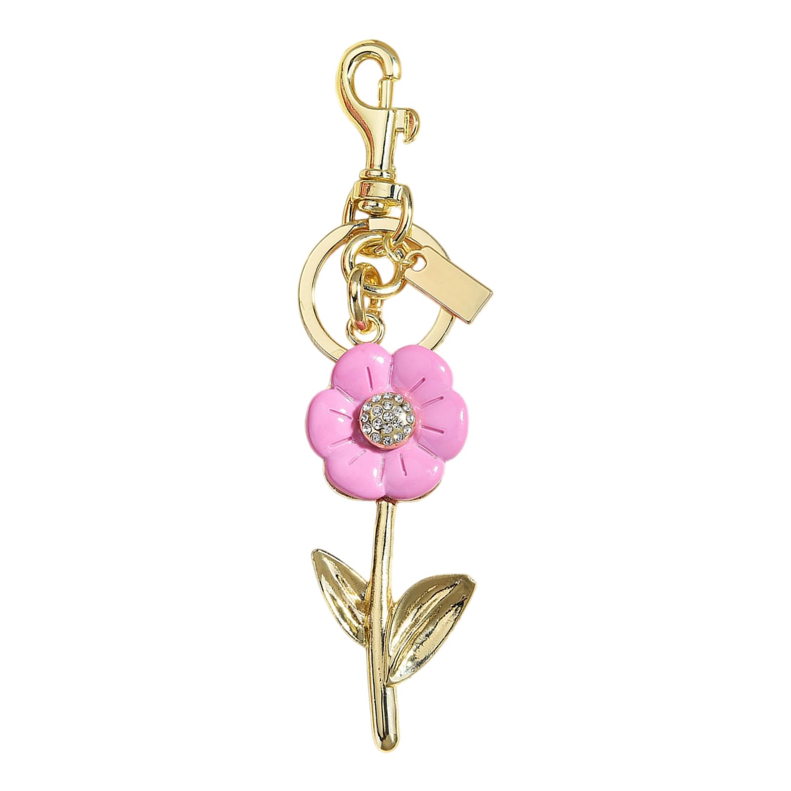 Baodss Sunflowers Keychain Elegant Metal Designs For Keys Bags And Fashion Accessories
