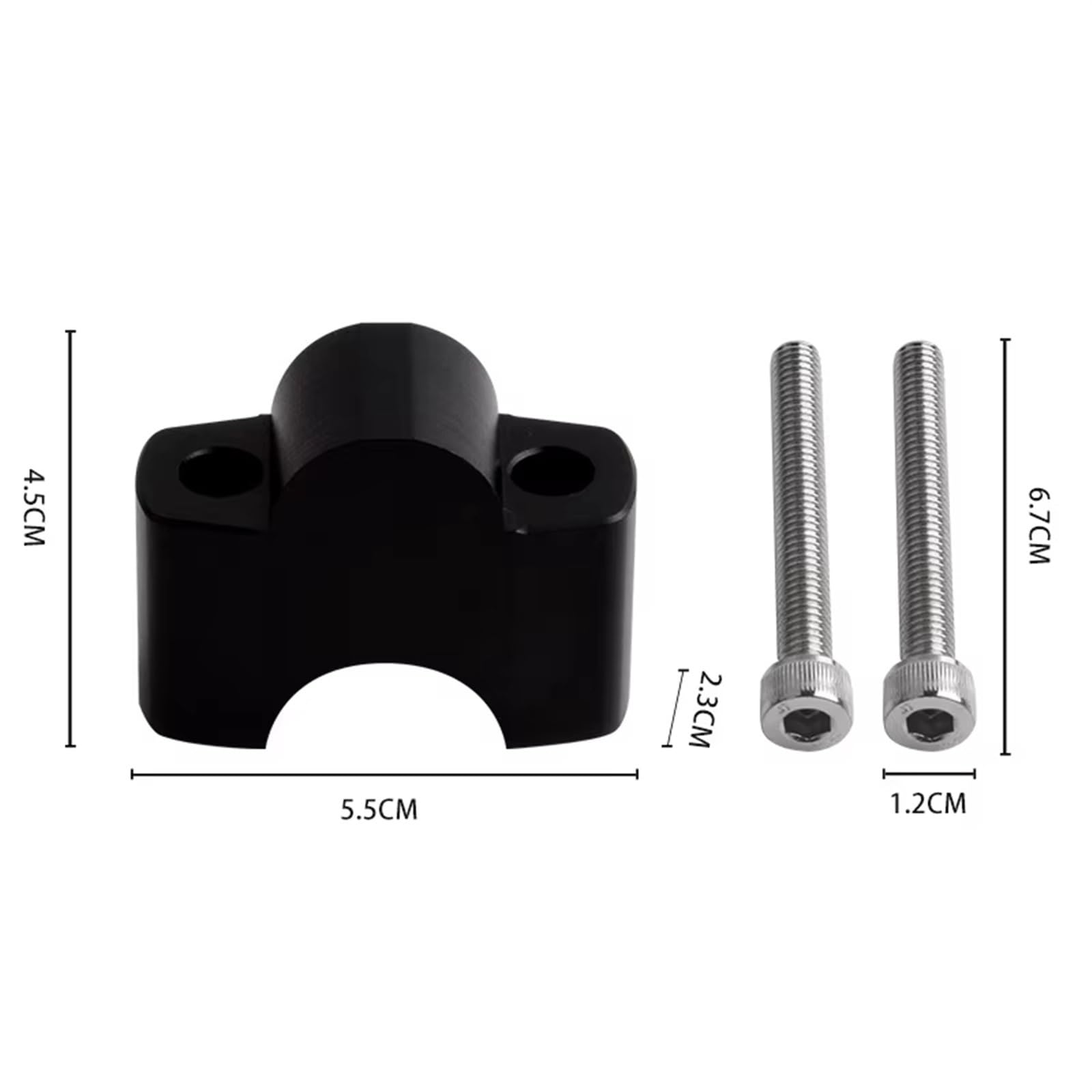 Moto Manubrio Riser Per REDEL Per CMX300 Per CMX500 Riser Manubrio Motocicletta Riser Manubrio Lega Alluminio 30 Mm Accessori Motociclette