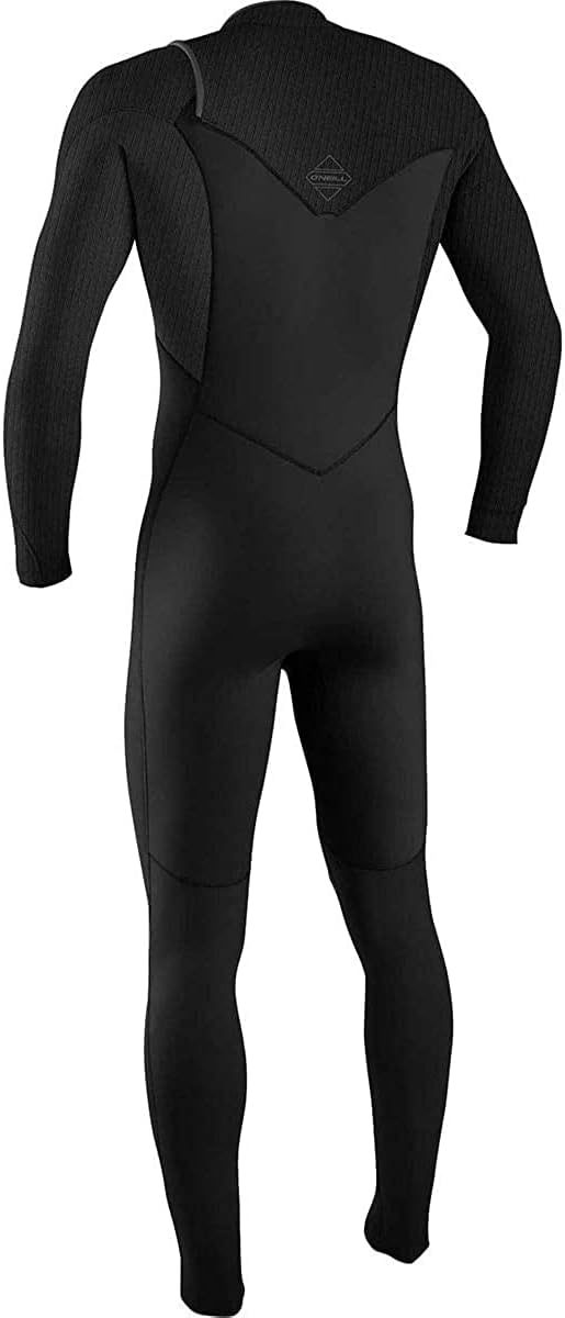 O'Neill Hyperfreak - Traje De Neopreno Completo Con Cremallera En El Pecho De 3/2 Mm, Azul Marino/negro SM (5'8"-5'10", 145-155 Libras