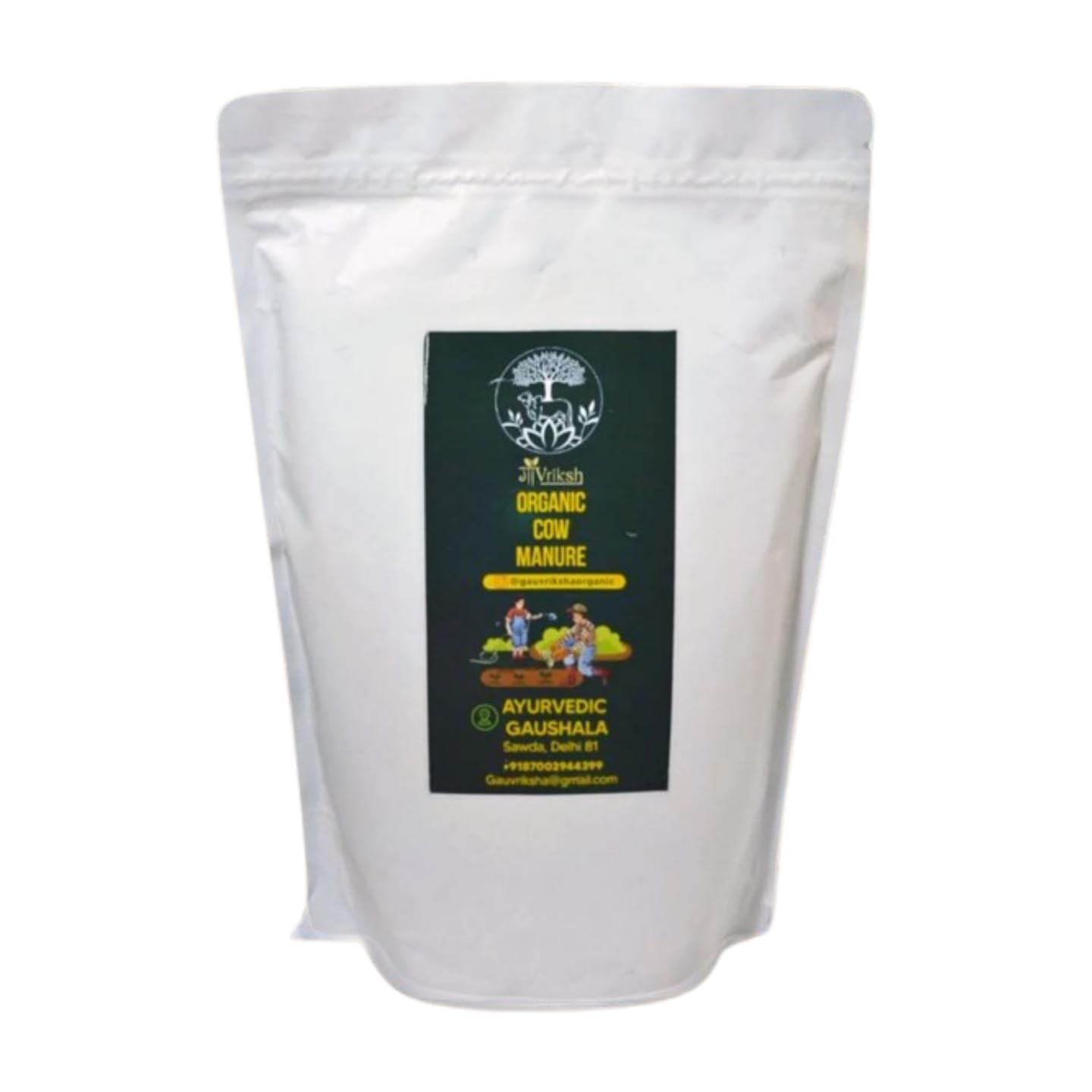 Gau Vriksh Organic Manure Fertilizer - For Plants and Garden | Premium Nutrient-Rich Fertilizer for Thriving Gardens (B0D81GCQ19) Amazon Price History, Amazon Price Tracker