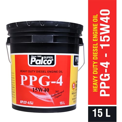 Image of PALCO PPG-4 15W40 | API:CF-4 /SJ & MB 228.1 Multigrade Engine oil for Diesel Commercial Road Transport & Off Highway Vehicles | New Generation Automotive Vehicles | 15 Litres