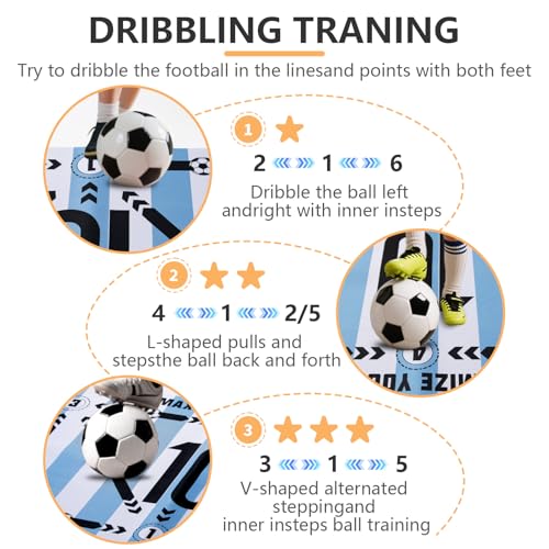 Soccer training mat,Soccer training equipment accessories for All Ages - image 6